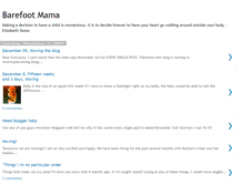 Tablet Screenshot of barefootmummy.blogspot.com