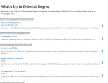 Tablet Screenshot of orientalnegros.blogspot.com
