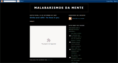 Desktop Screenshot of malabarismosdamente.blogspot.com