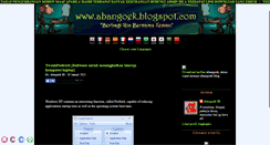 Desktop Screenshot of abangoek.blogspot.com