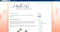 Desktop Screenshot of abellachic.blogspot.com