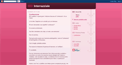 Desktop Screenshot of interrazziale.blogspot.com