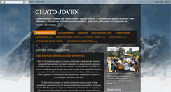 Desktop Screenshot of chatojoven.blogspot.com