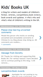 Mobile Screenshot of kidsbooksuk.blogspot.com