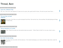 Tablet Screenshot of barelyathread.blogspot.com