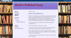 Desktop Screenshot of mypoliticalpoop.blogspot.com