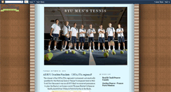 Desktop Screenshot of byutennis.blogspot.com