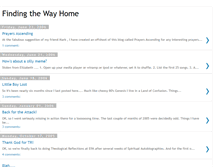 Tablet Screenshot of findthewayhome.blogspot.com
