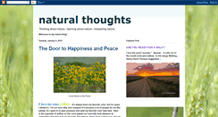 Desktop Screenshot of naturalthoughtsphotography.blogspot.com