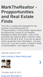 Mobile Screenshot of marktherealtor.blogspot.com