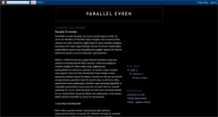 Desktop Screenshot of parallelevren.blogspot.com