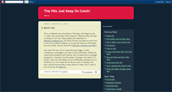 Desktop Screenshot of hitsjustkeeponcomin.blogspot.com