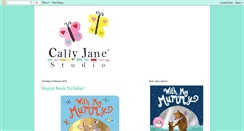 Desktop Screenshot of callyjanestudio.blogspot.com