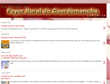 Tablet Screenshot of foyer-rural-courdemanche.blogspot.com