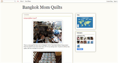 Desktop Screenshot of bangkokmomquilts.blogspot.com