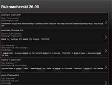 Tablet Screenshot of bukmacherski-26-08.blogspot.com