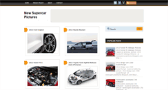 Desktop Screenshot of newsupercarpictures.blogspot.com