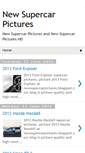 Mobile Screenshot of newsupercarpictures.blogspot.com
