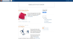Desktop Screenshot of kreativguiden.blogspot.com