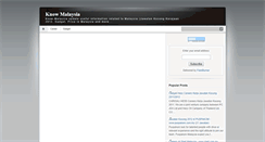 Desktop Screenshot of know-malaysia.blogspot.com