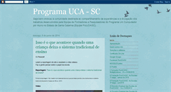 Desktop Screenshot of pro-uca-sc.blogspot.com