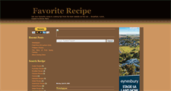 Desktop Screenshot of favrecipe.blogspot.com