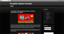 Desktop Screenshot of portablegamescentral.blogspot.com
