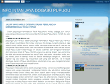 Tablet Screenshot of infopintanjayapapua.blogspot.com