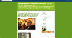 Desktop Screenshot of jf0888herbalife.blogspot.com