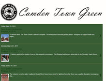 Tablet Screenshot of camdentowngreen.blogspot.com