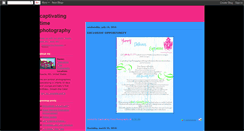 Desktop Screenshot of captivatingtime.blogspot.com