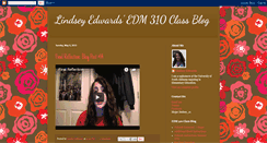 Desktop Screenshot of edwardslindseyedm310.blogspot.com