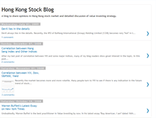 Tablet Screenshot of hongkongstockblog.blogspot.com