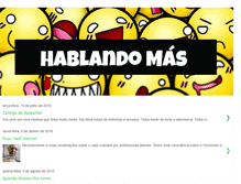 Tablet Screenshot of hablandomas.blogspot.com