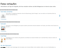 Tablet Screenshot of fotos-verkaufen.blogspot.com