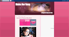 Desktop Screenshot of makehersexy.blogspot.com