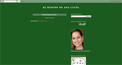 Desktop Screenshot of losescritosdeanalucia.blogspot.com
