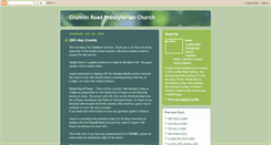 Desktop Screenshot of crumlinroadpresbyterian.blogspot.com