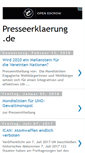 Mobile Screenshot of presseerklaerung.blogspot.com