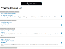 Tablet Screenshot of presseerklaerung.blogspot.com
