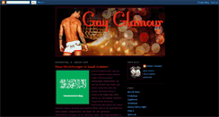 Desktop Screenshot of gay-glamour.blogspot.com