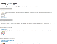 Tablet Screenshot of pedlogg.blogspot.com