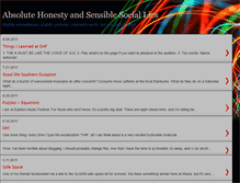 Tablet Screenshot of absolutelyhonestsociallies.blogspot.com