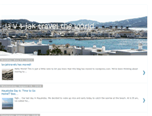 Tablet Screenshot of lavjaktravels.blogspot.com