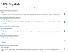 Tablet Screenshot of bull3t.blogspot.com