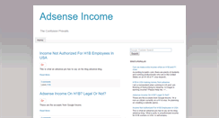 Desktop Screenshot of adsensetaxes.blogspot.com