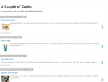 Tablet Screenshot of coupleofcooks.blogspot.com