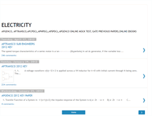 Tablet Screenshot of electricalengineerz.blogspot.com