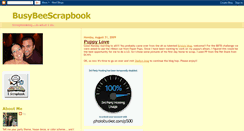 Desktop Screenshot of busybeescrapbook.blogspot.com