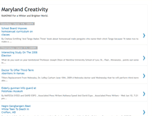 Tablet Screenshot of marylandcreativity.blogspot.com